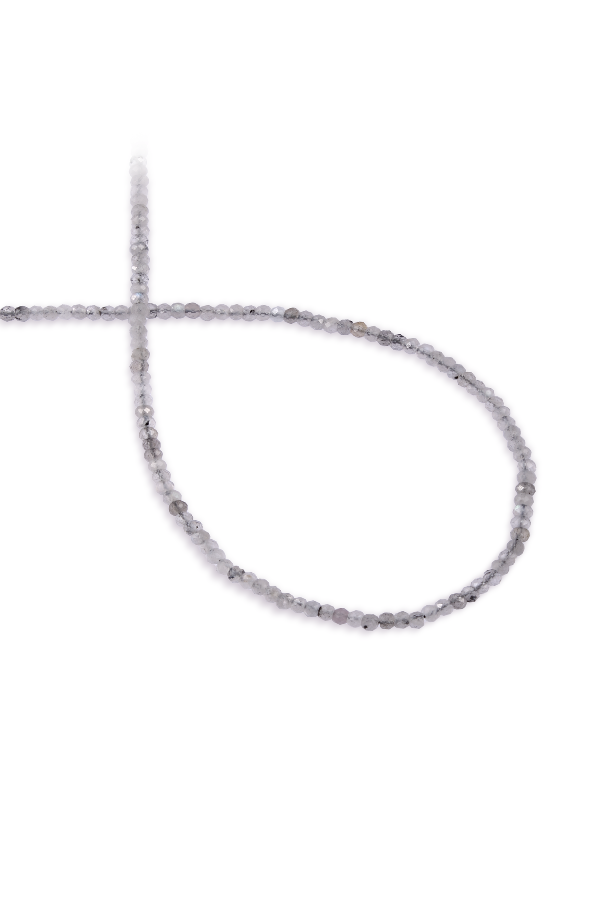 Labradorit Taşı 2x3mm Doğal Taş Dizi