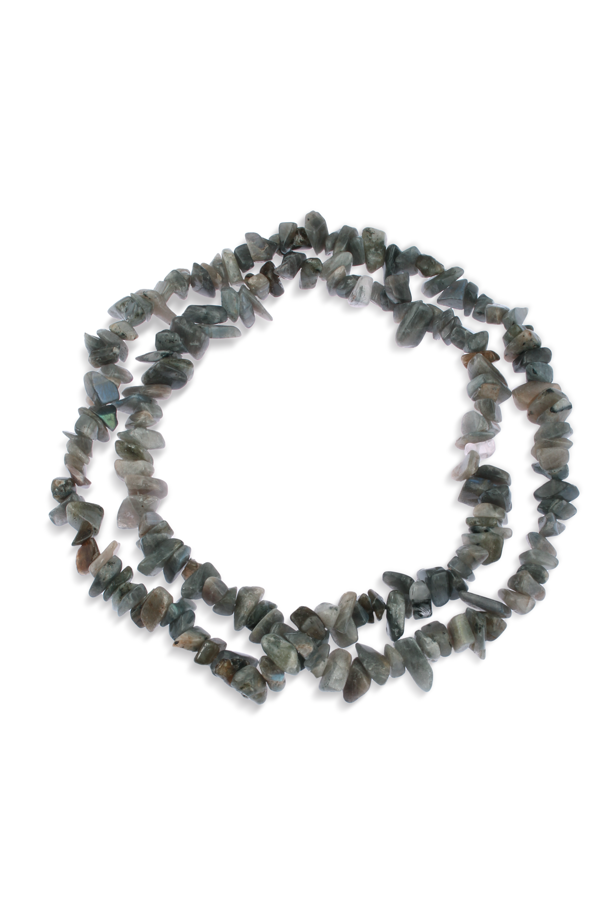 Labradorit Kırık Taş İri Boy Parlak 8x12mm Doğal Taş Dizi
