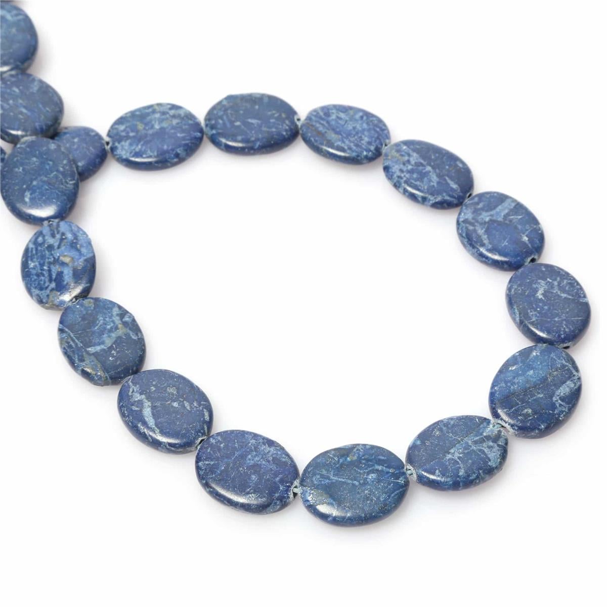 Lapis Lazuli Taşı 15x20mm Doğal Taş Dizi
