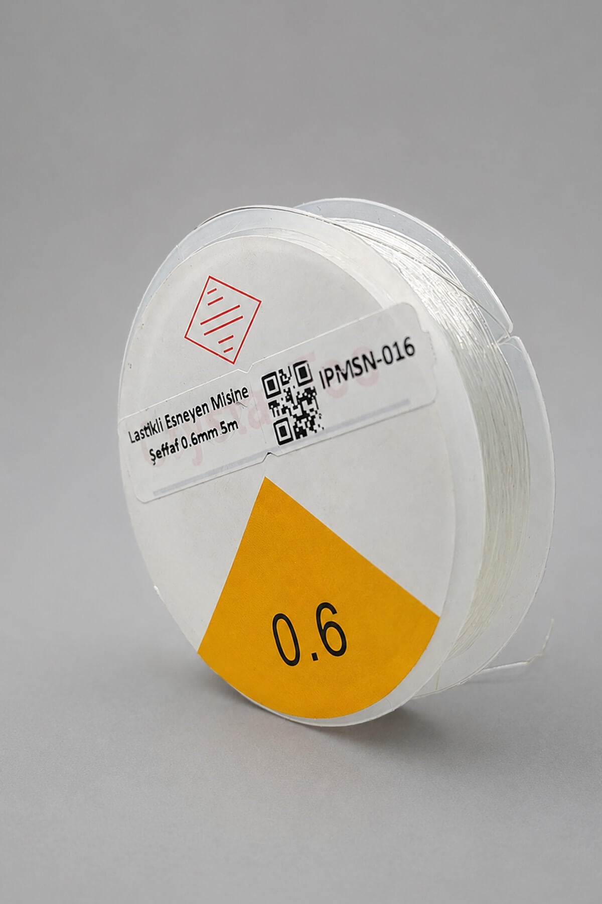 Lastikli Esneyen Misine Şeffaf 0.6mm 5m
