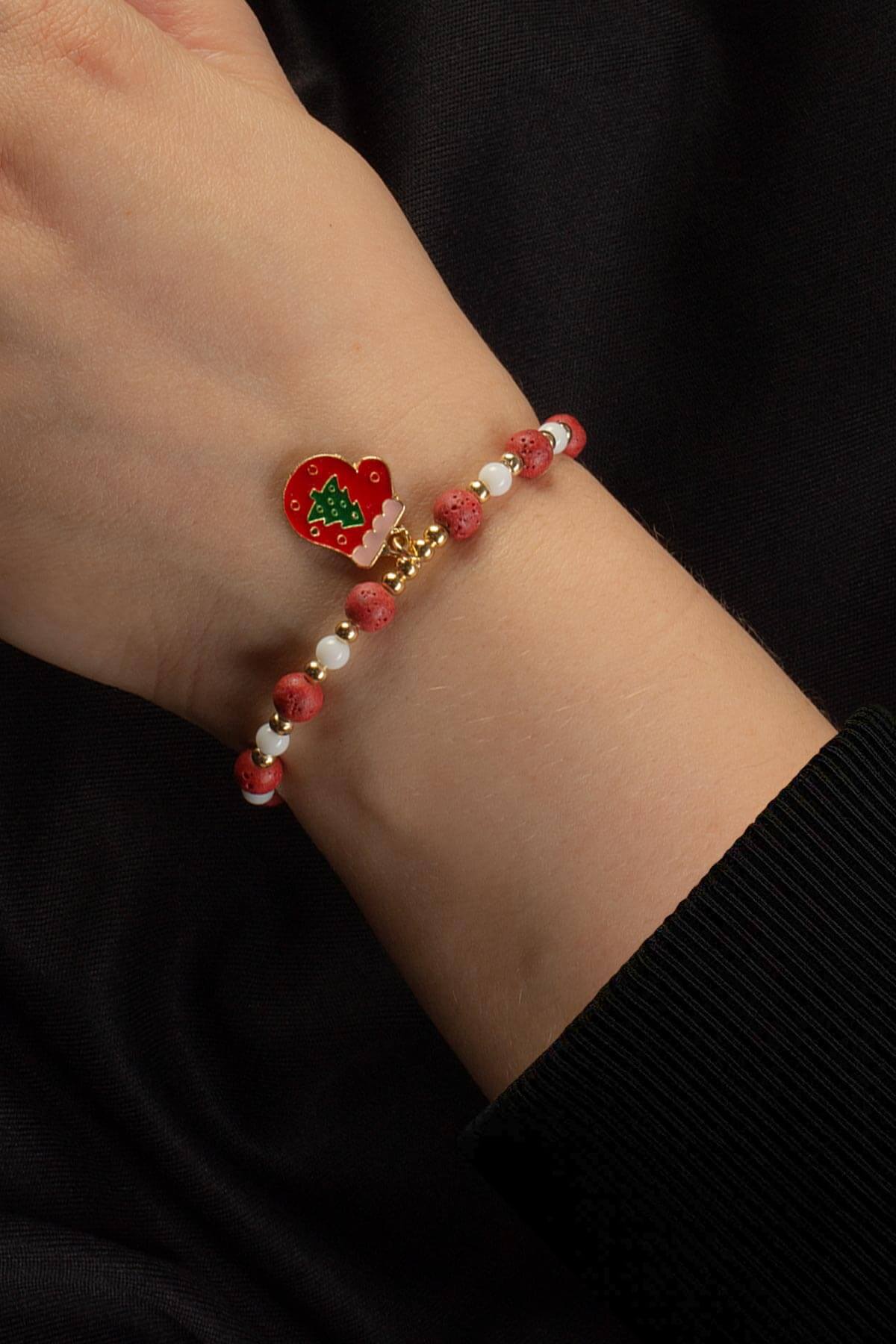 Lav Taşı Doğal Taş Küre Kesim Yılbaşı Bileklik