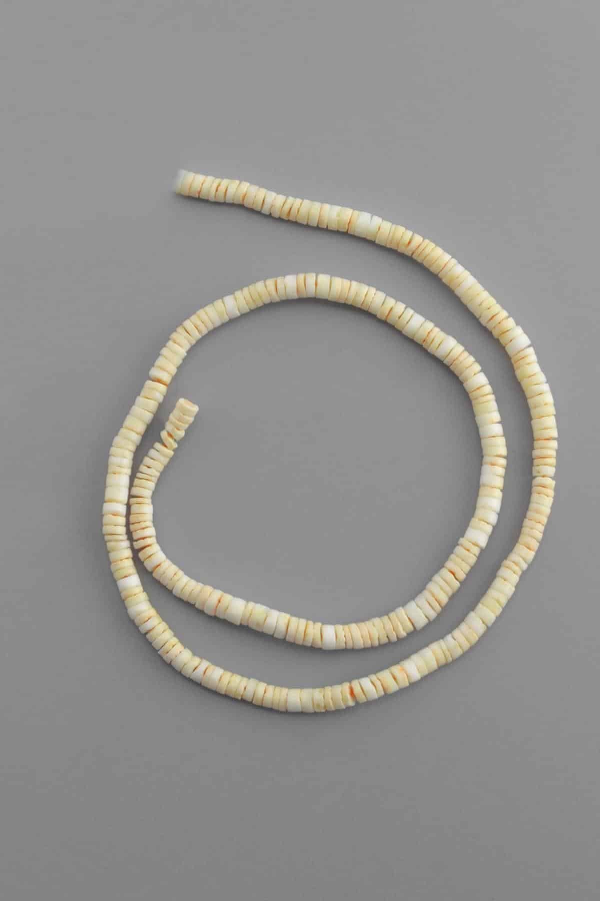 Coral Natural Stone Matte Rough Yellow Washer Cut 6x2mm String Of Beads [AB+]