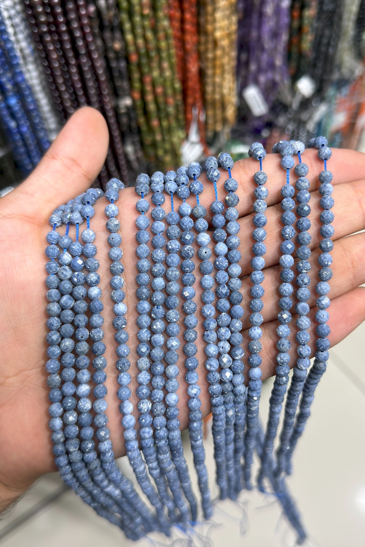Mercan Taşı Faset Küre Kesim 4mm Doğal Taş Dizi