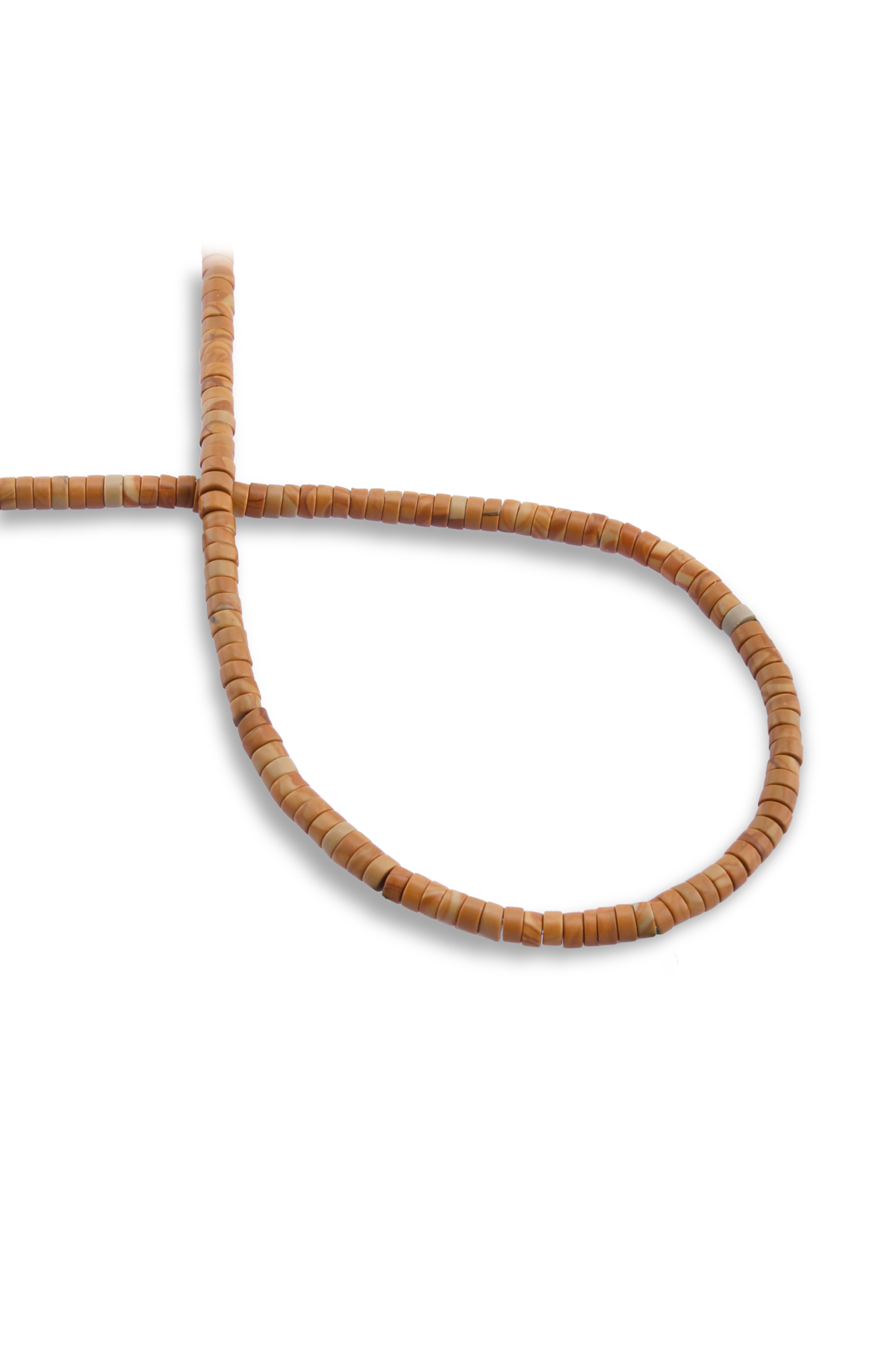 Odun Jasper Doğal Taş Dore Kesim 2x4mm Dizi