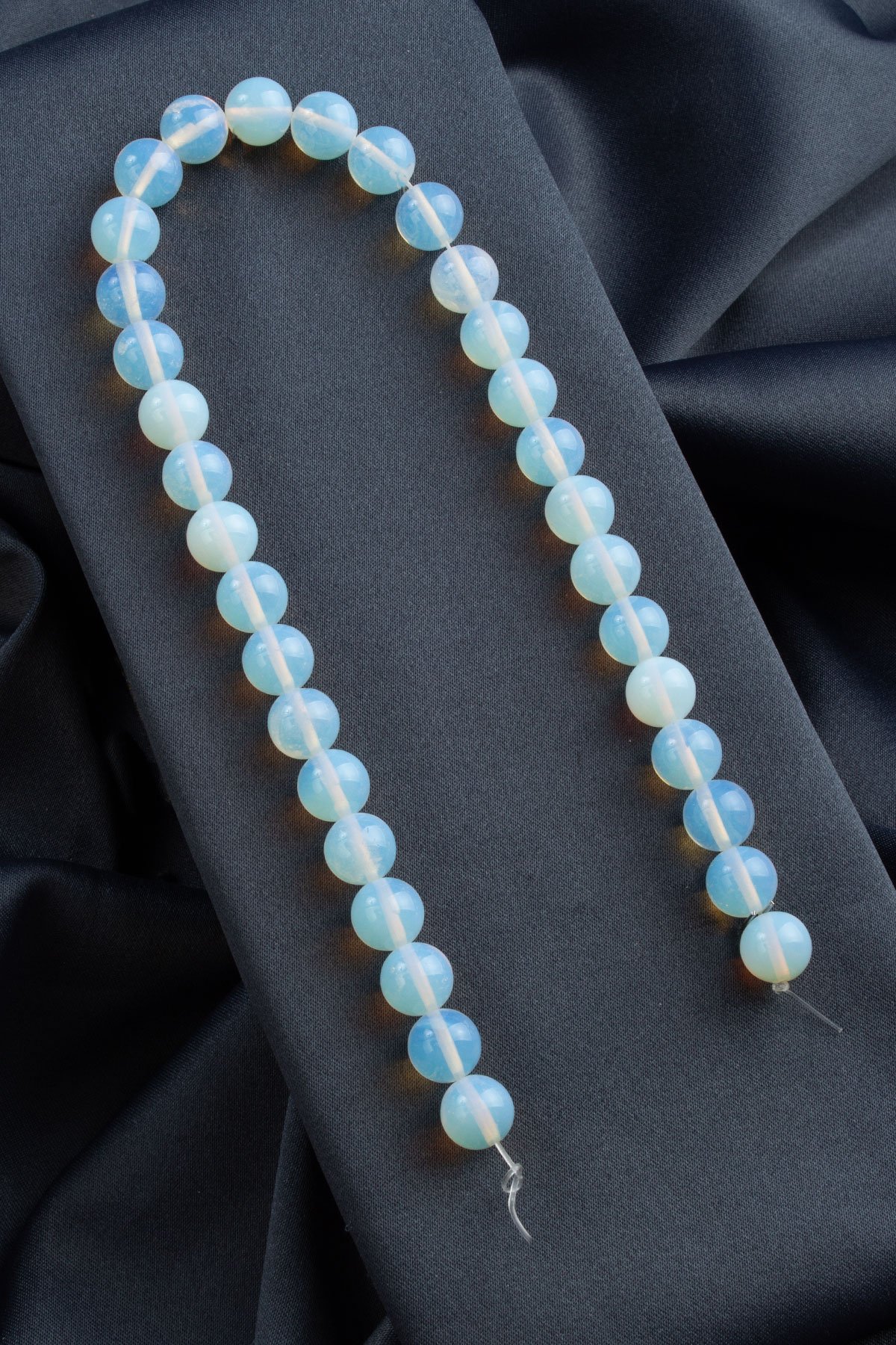 Opal Doğal Taş Parlak Küre Kesim 12mm Dizi [AA]