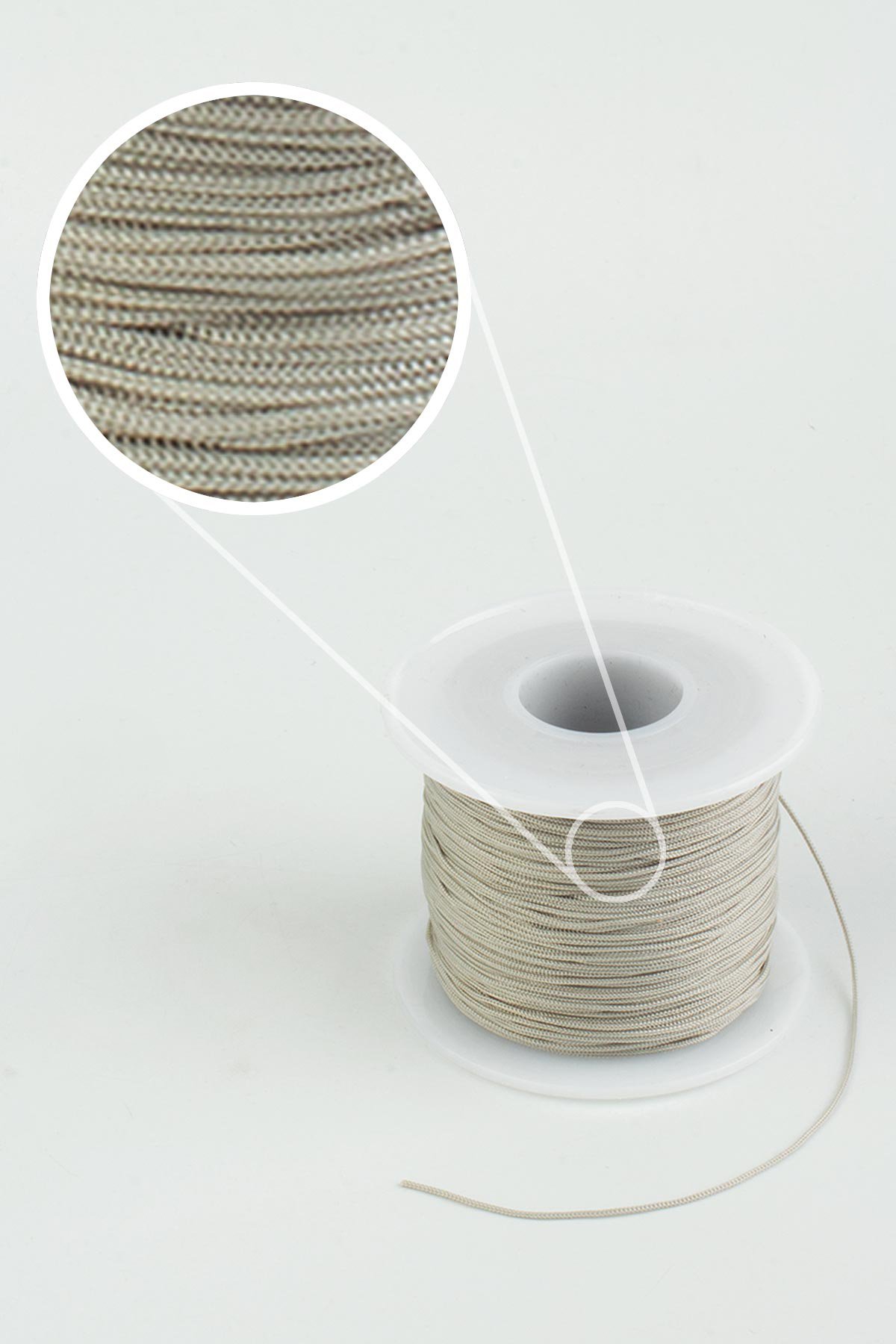 Paraşüt İp Gri 0.8mm AB