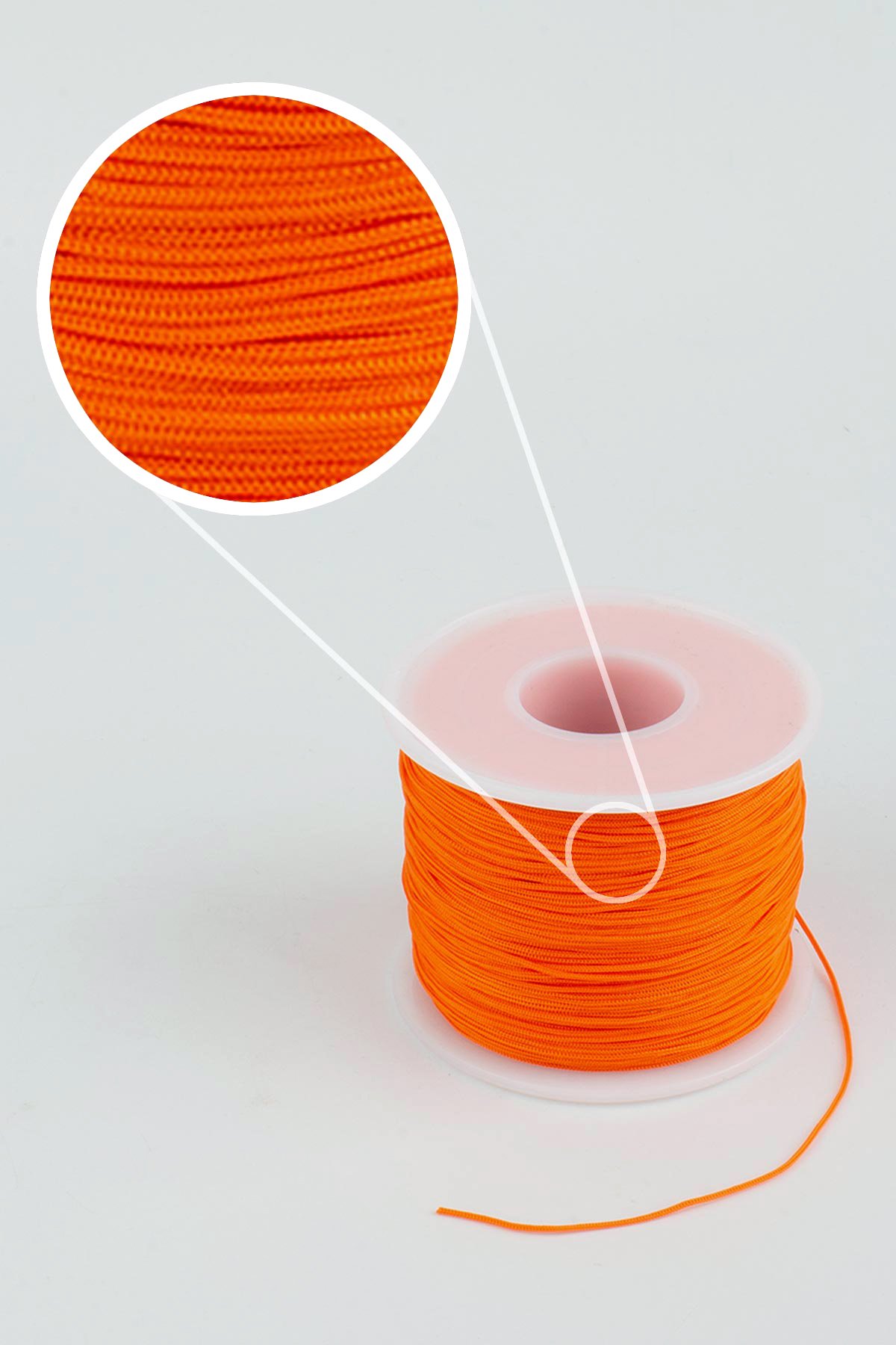 Paraşüt İp Koyu Turuncu 0.8mm AB