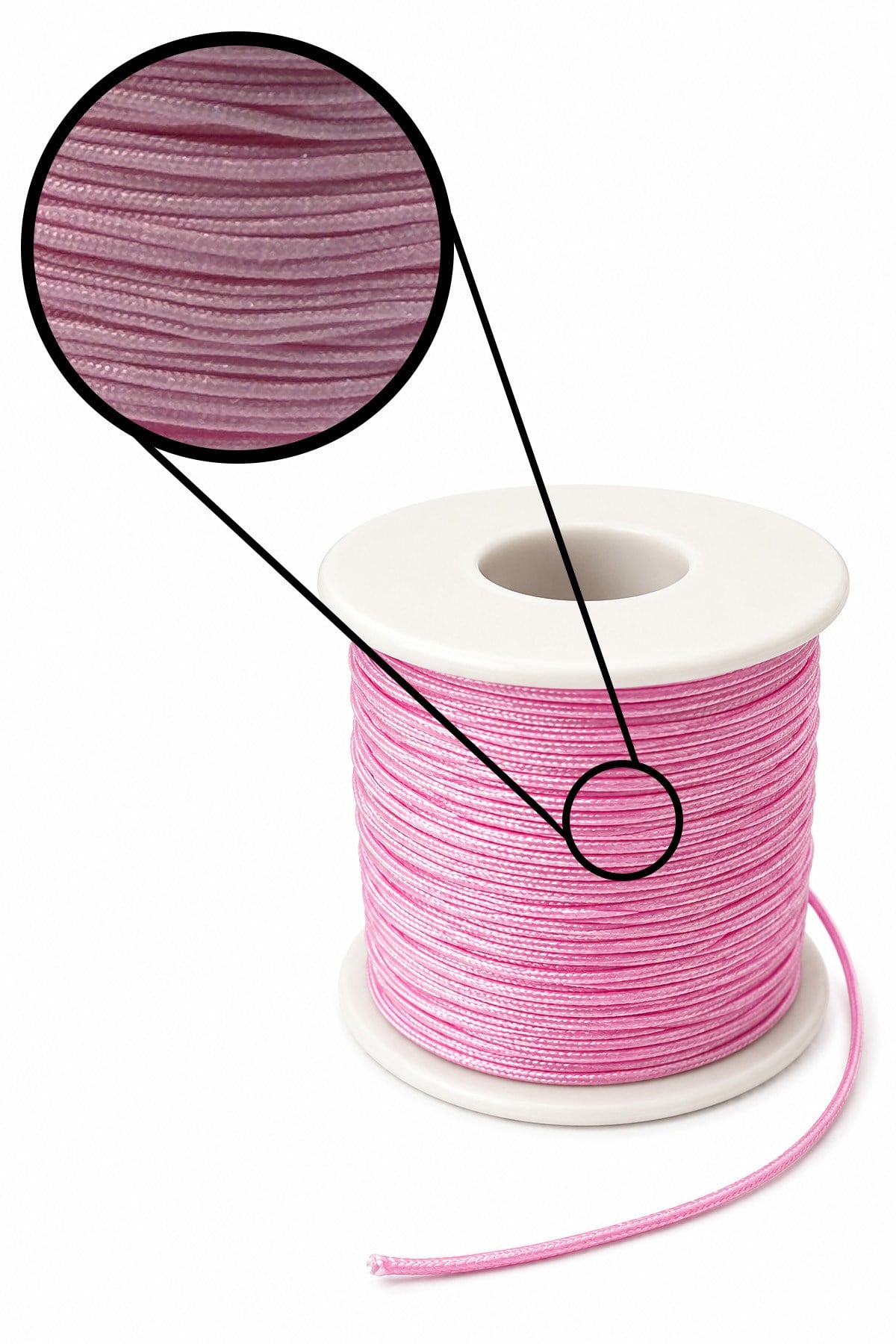 Paraşüt İp Pembe 1mm AA