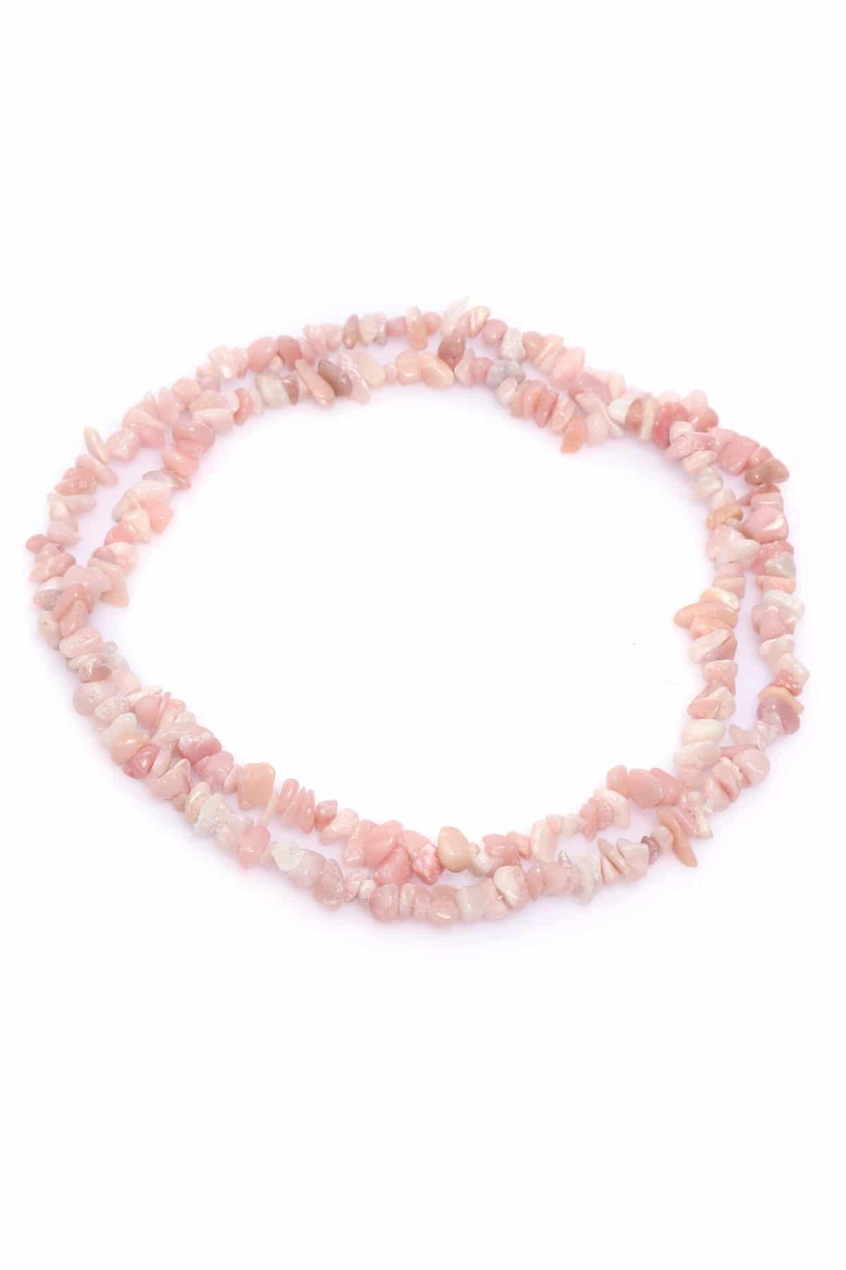 Rodonit Kırık Taş Orta Boy 5x8mm Doğal Taş Dizi