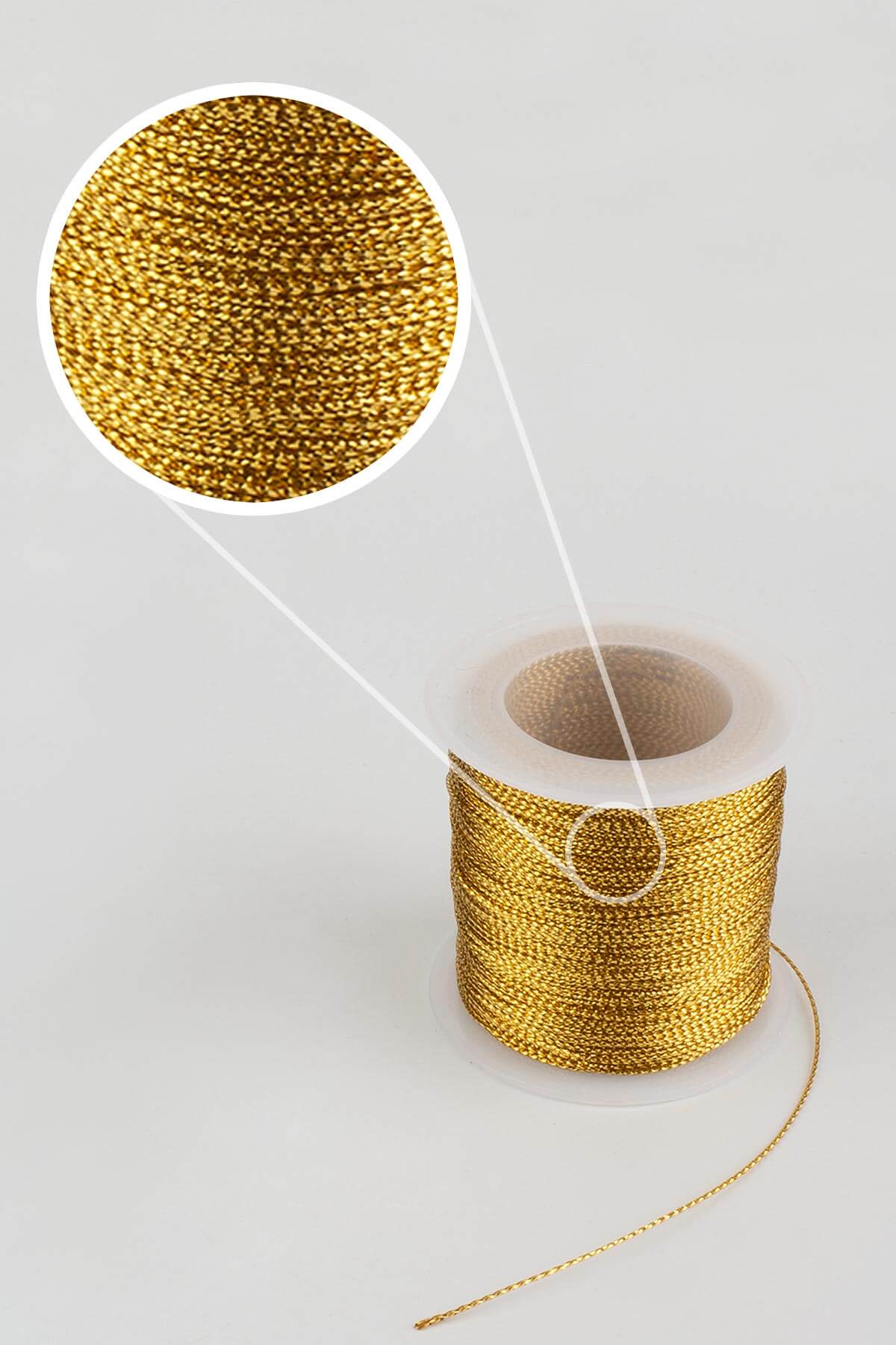 Simli Monofil İp Sarı 0.8mm