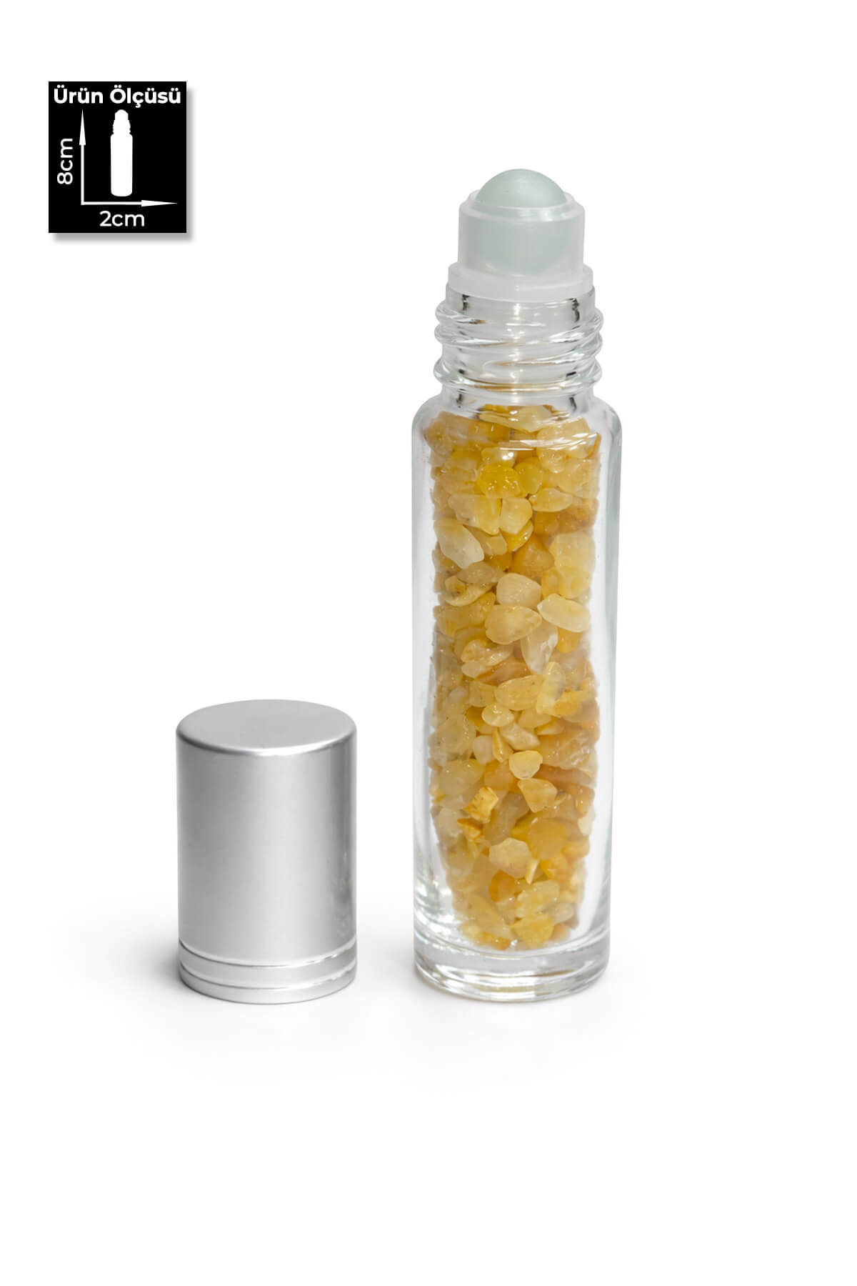 Sitrin Doğal Taş Roll-On Cam Şişe 10ml