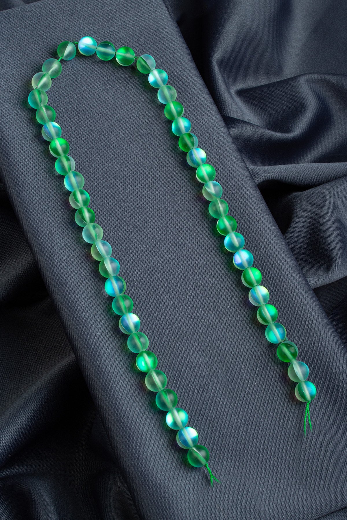 Termal Kuvars Doğal Taş Mat Yeşil Küre Kesim 8mm Dizi [AB+]