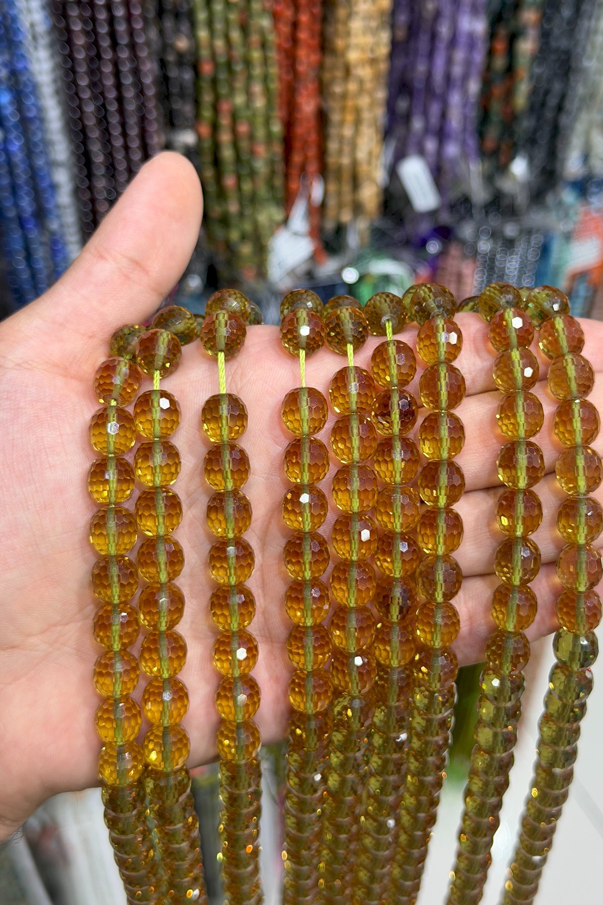 Zultanit Taşı Küre Kristal Kesim 10mm Doğal Taş Dizi [AA]