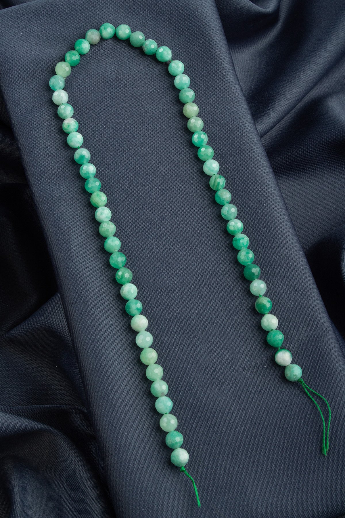 Zümrüt Doğal Taş Özel Kesim 7mm Dizi [AA]