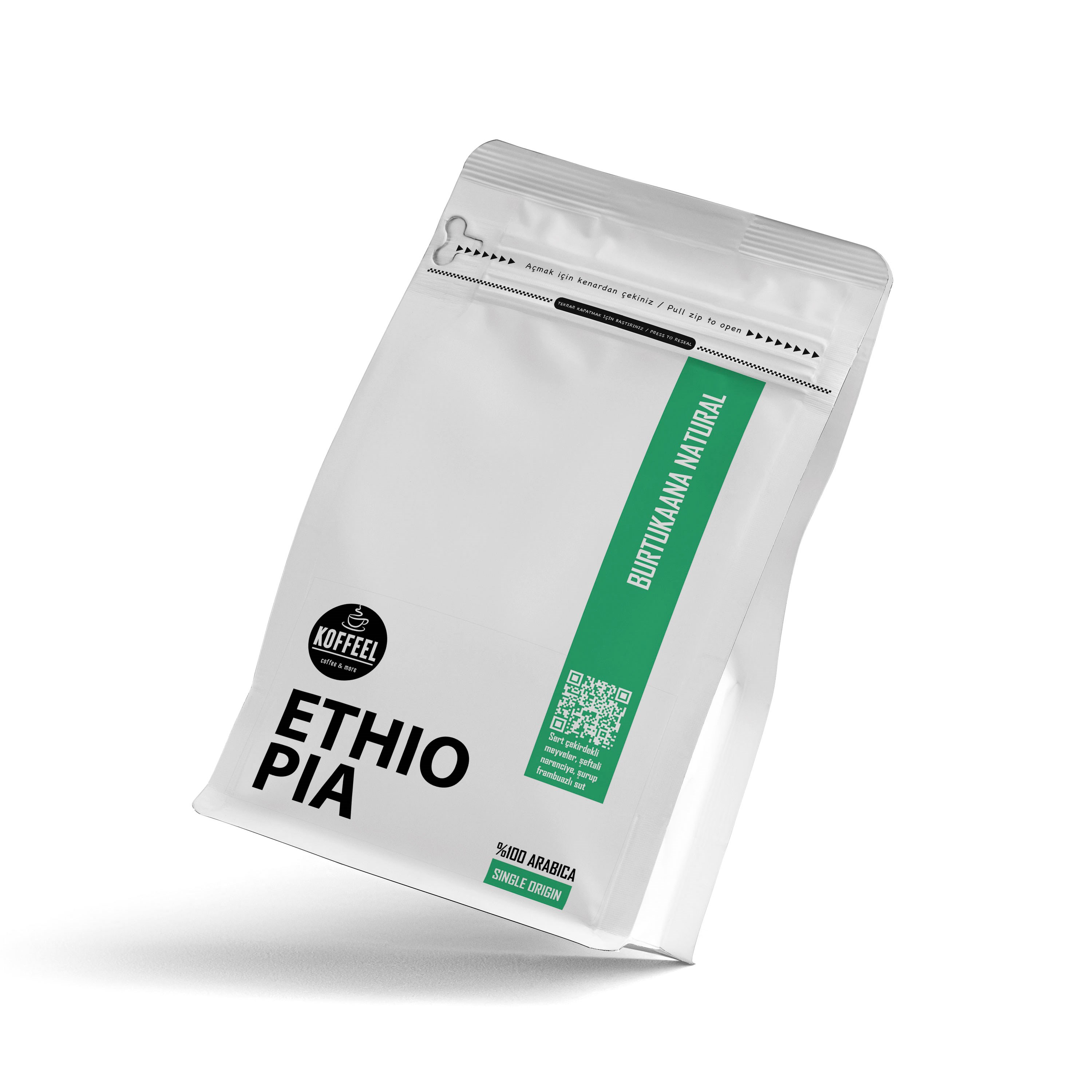 Ethiopia Burtukaana Natural %100 Arabica