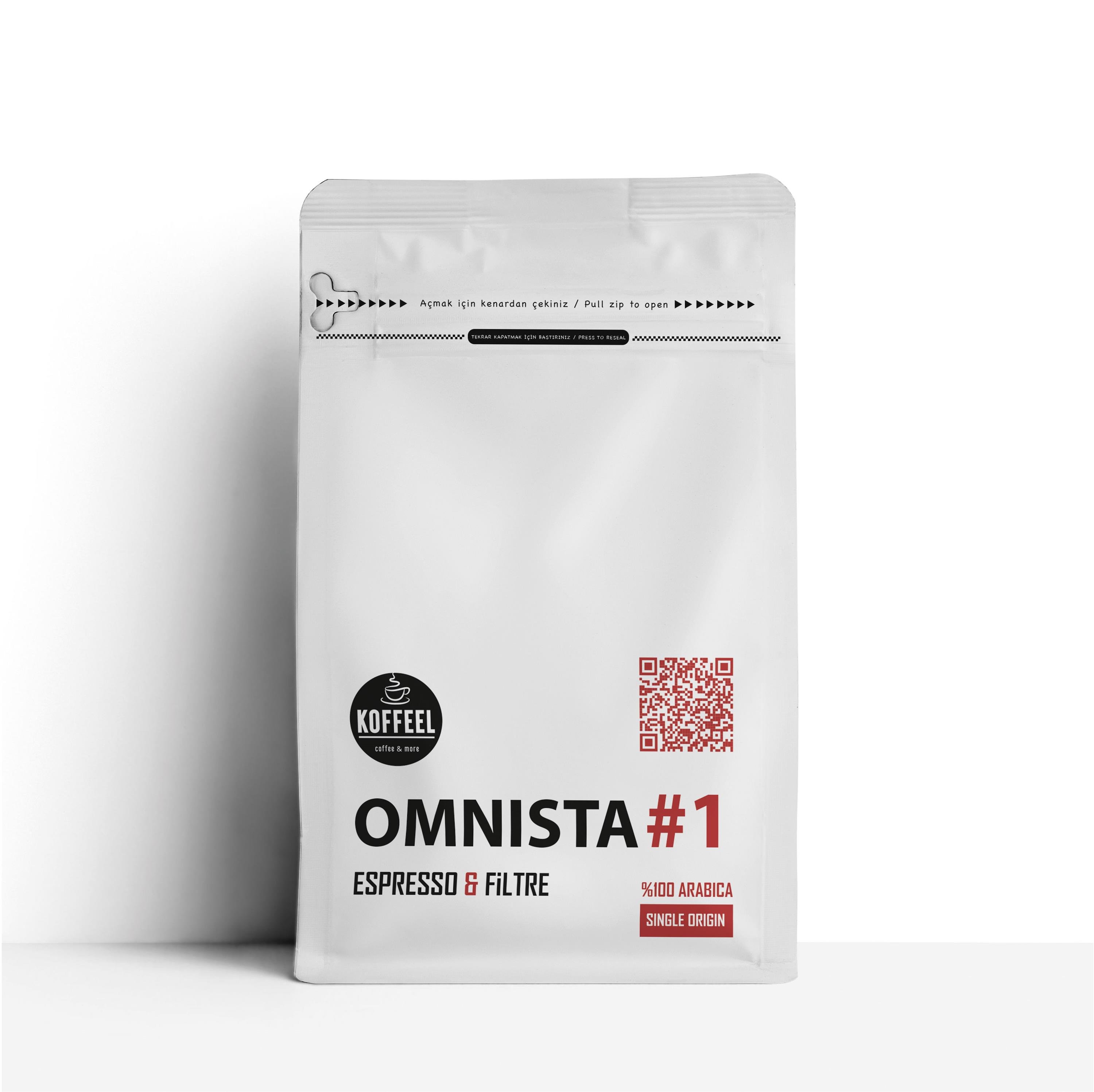 Omnista # 1 -  Espresso & Filtre Kahve %100 Arabica Single Origin