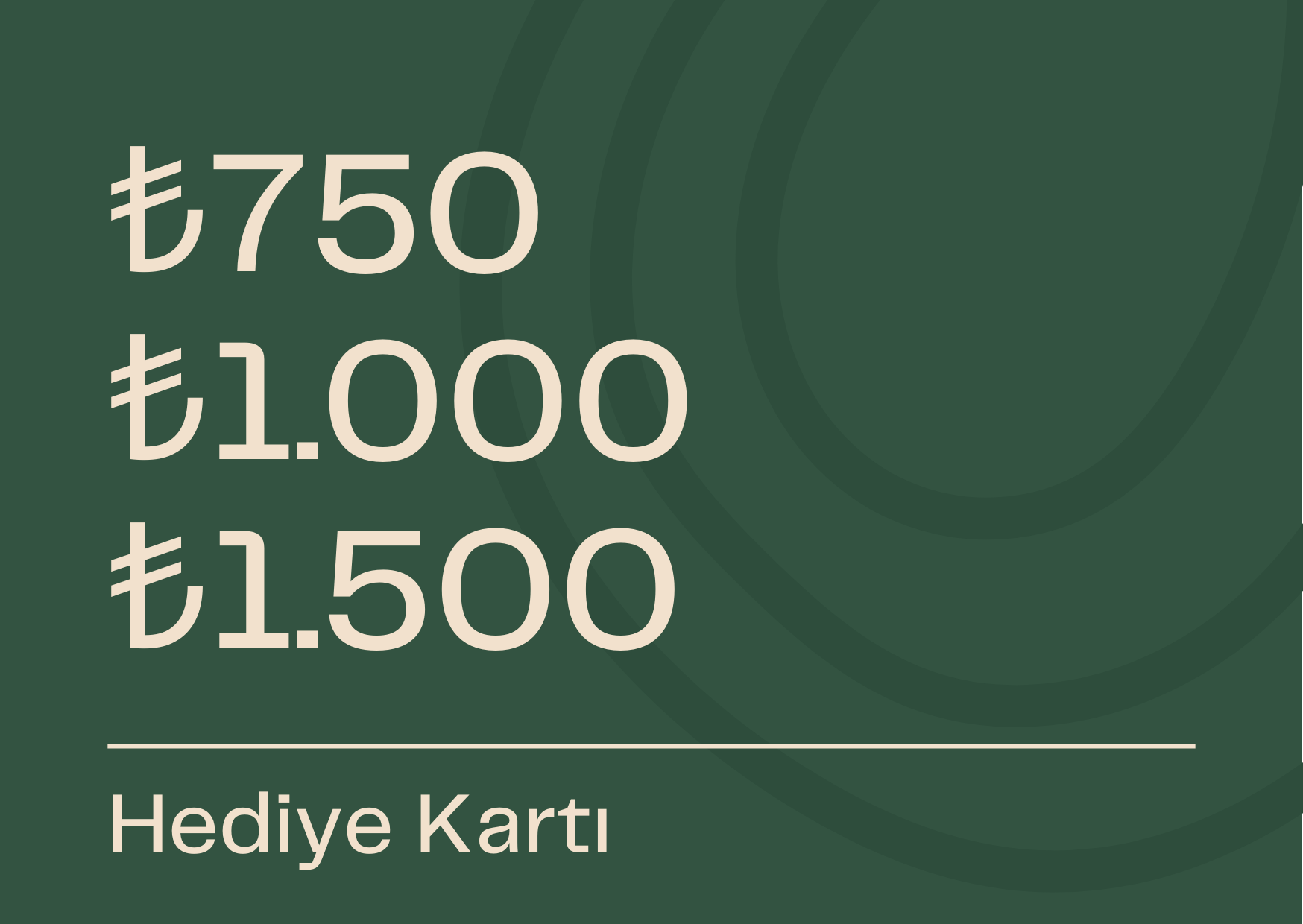 Online Hediye Kartı 