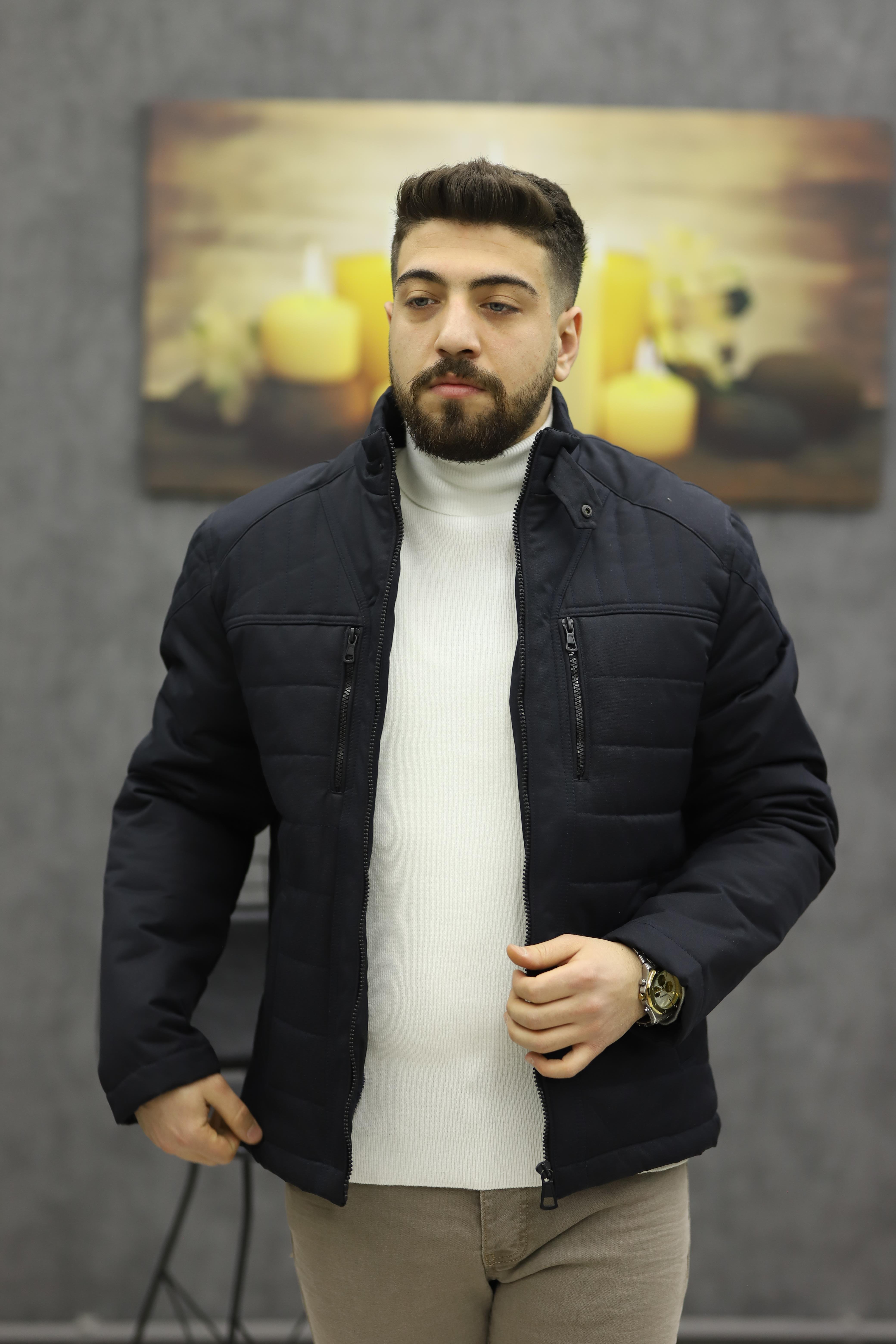 BİGAZZİ 99442 KIŞLIK MONT(LACİVERT)