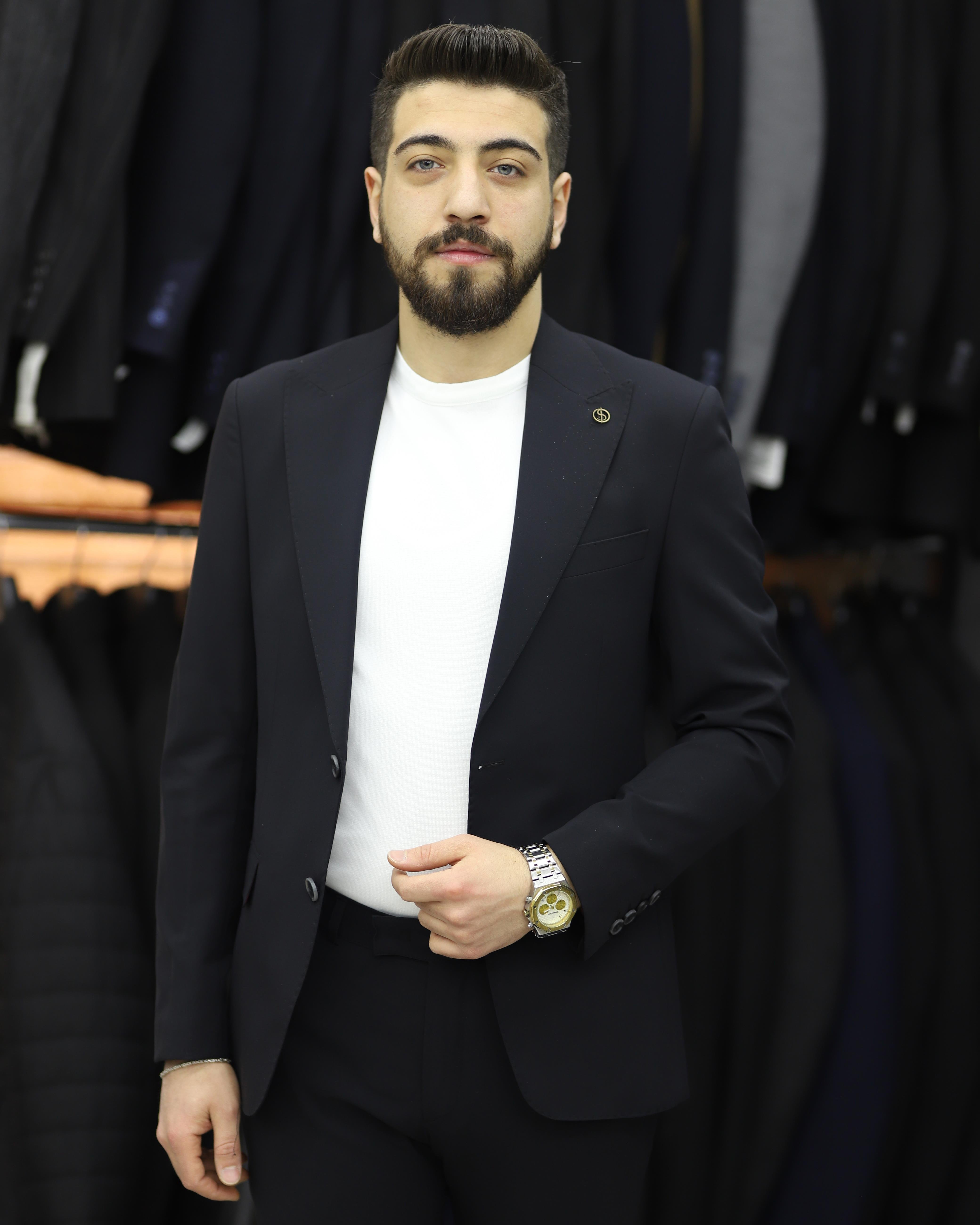SUIT SARTORIA 2578 SLİMFİT SPOR TAKIM ELBİSE(SİYAH)