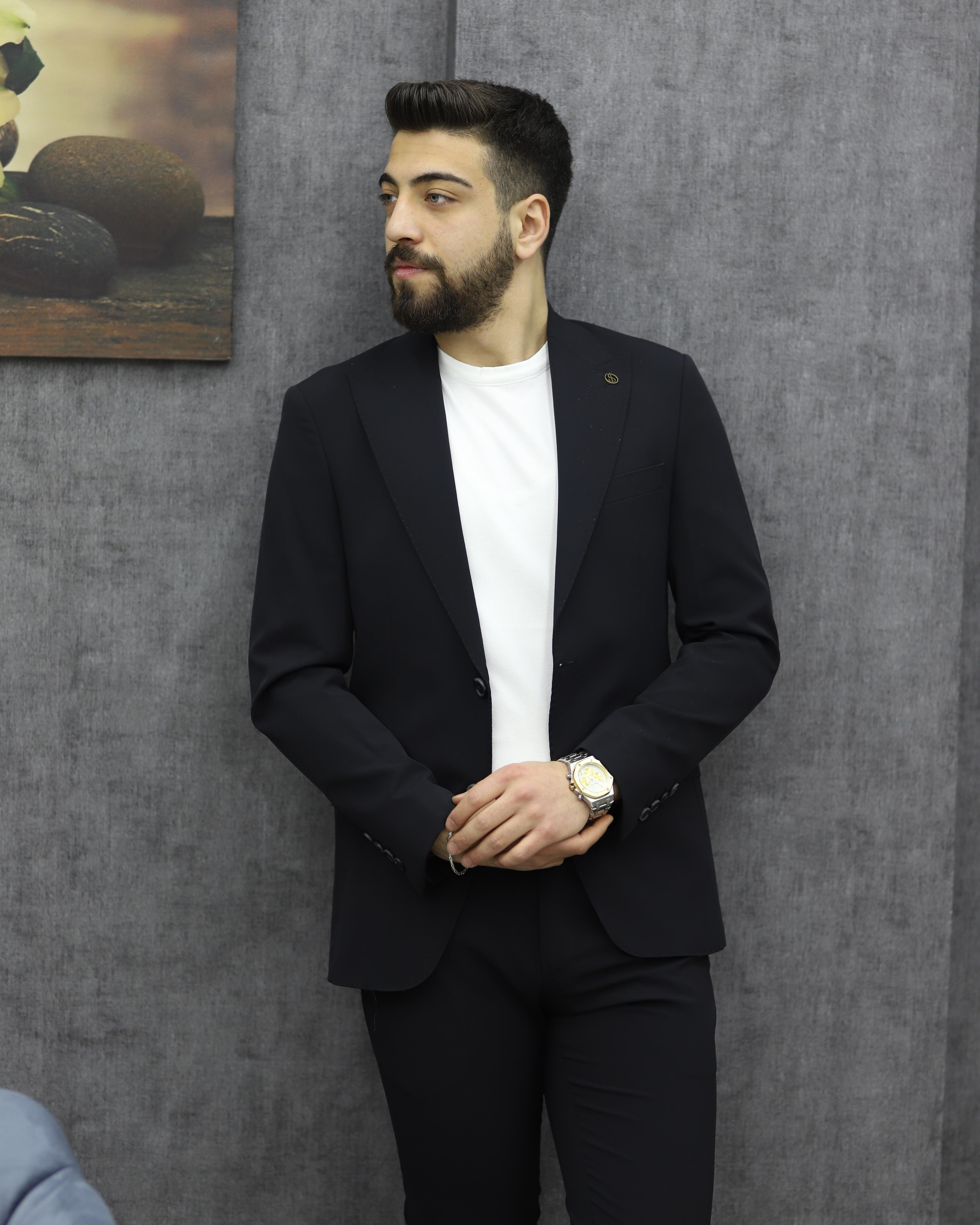 SUIT SARTORIA 2578 SLİMFİT SPOR TAKIM ELBİSE(SİYAH)