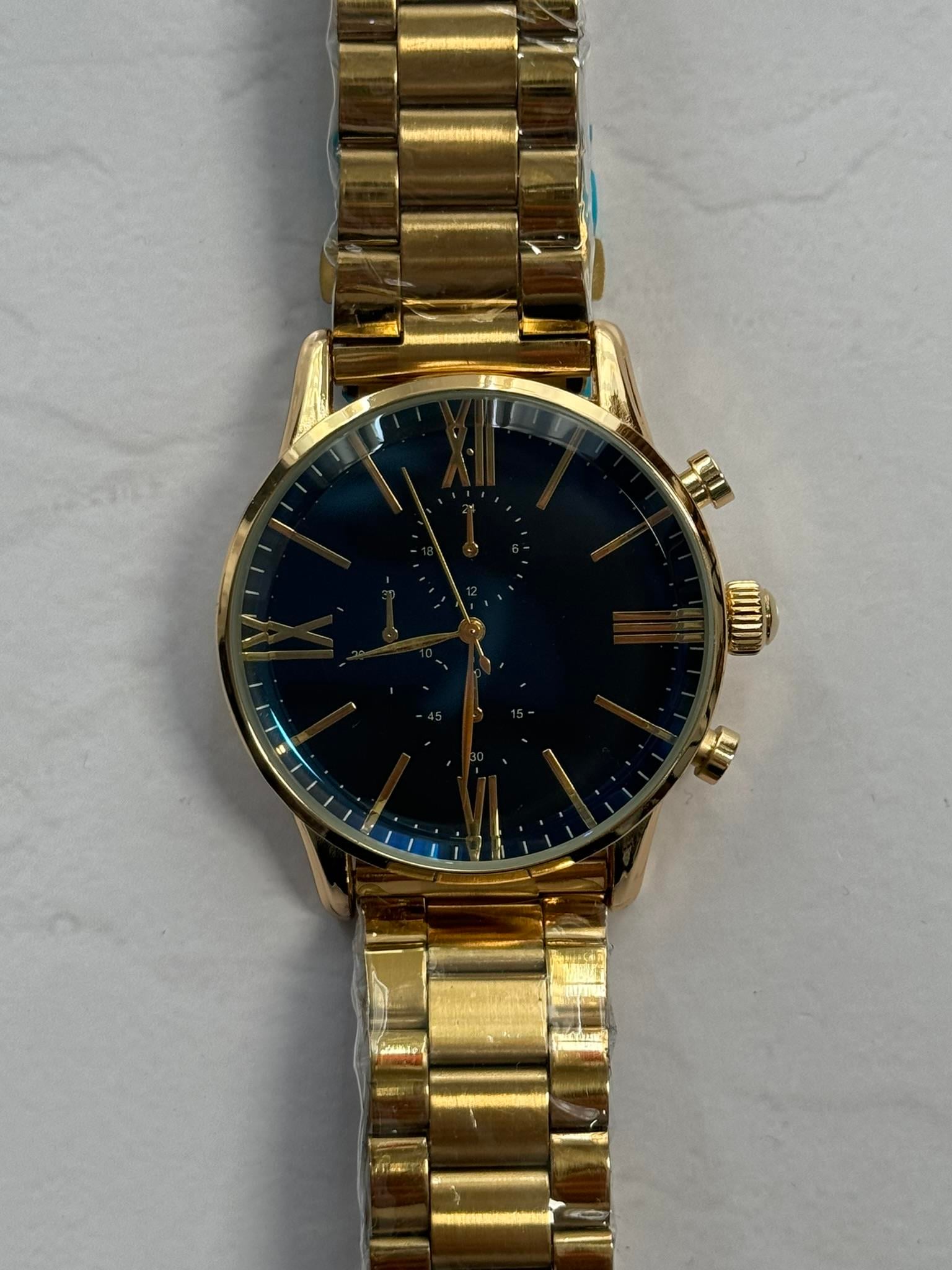 Pablo Gold Renk Saat (Siyah Ekran)