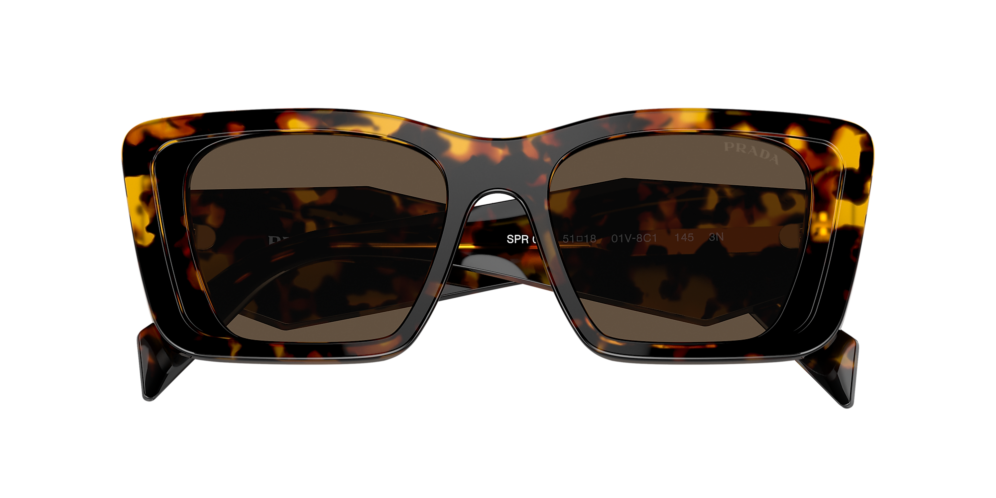 8056597517447 PRADA PR 08YS 01V8C1 51 Güneş Gözlüğü