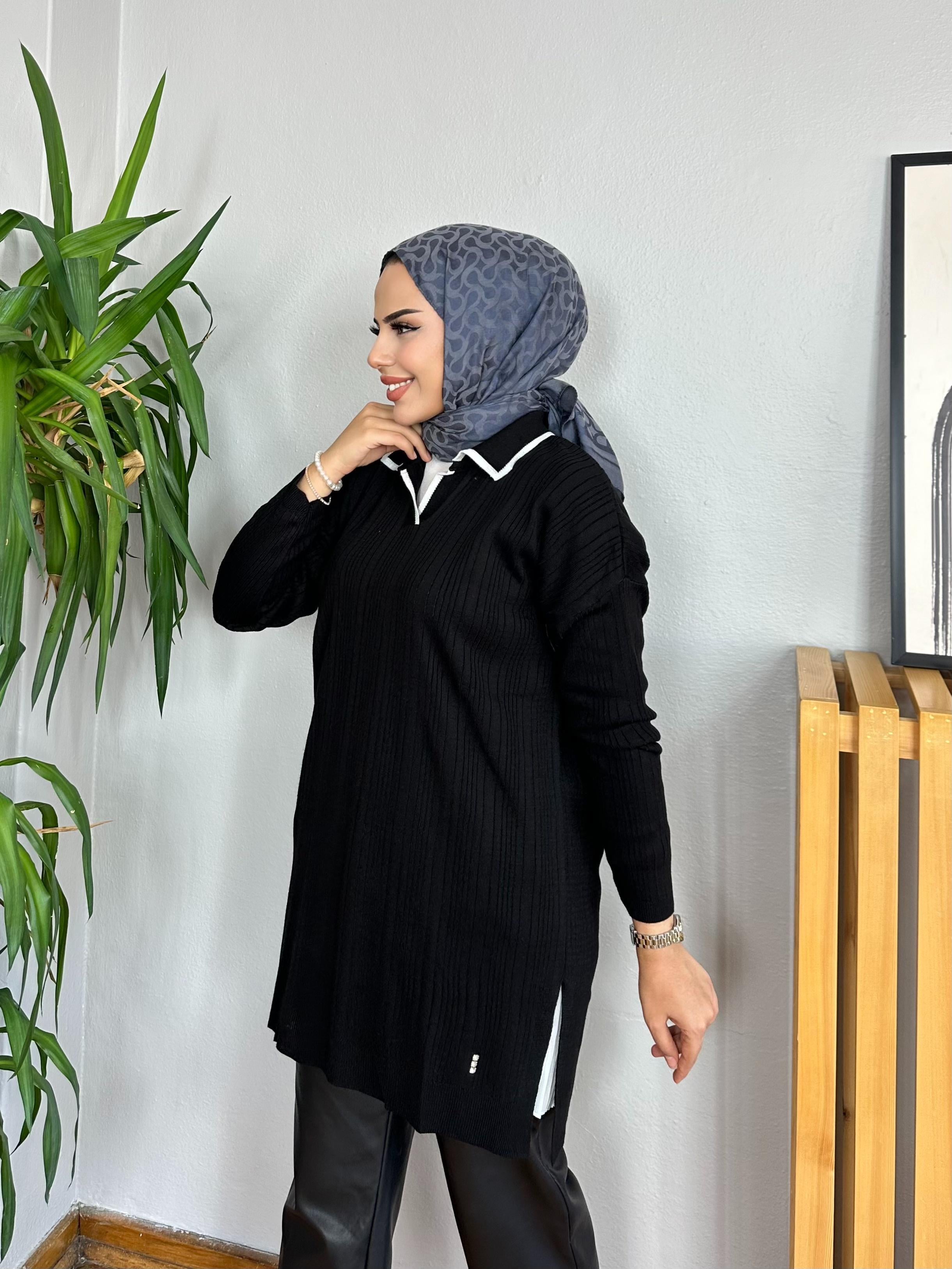 Jasmin Tunik Siyah