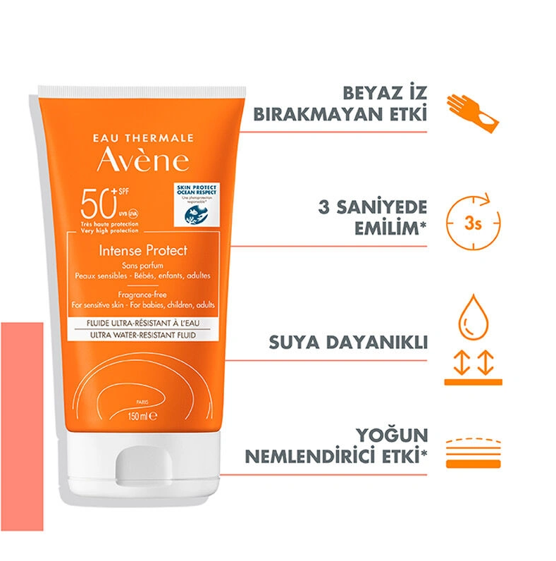 Avene Intense Protect SPF50+ Fluid Ultra Güneş Koruyucu 150 ml