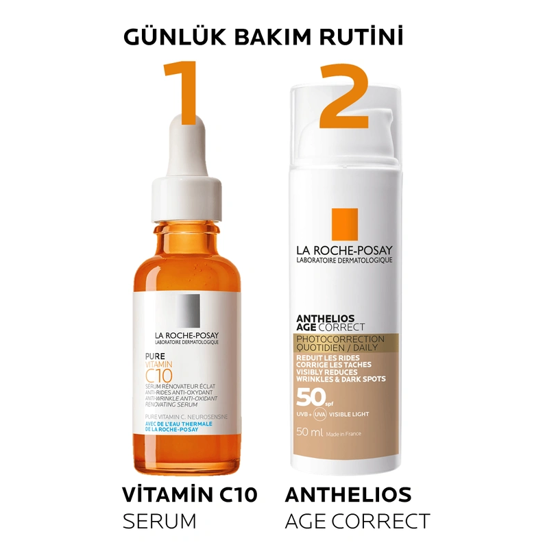 La Roche Posay Anthelios Age Correct SPF 50 Krem 50 ml - Renkli