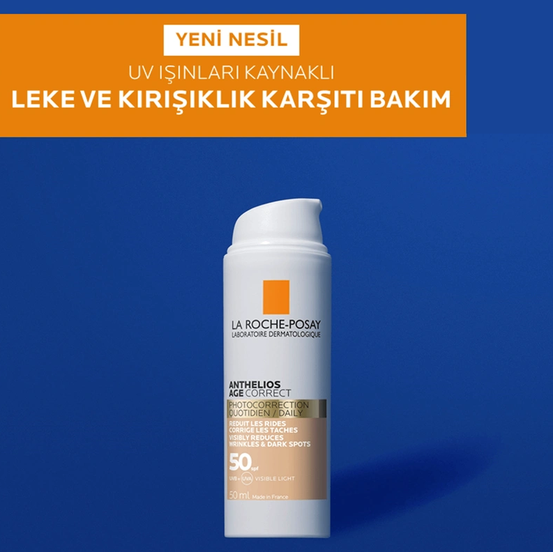La Roche Posay Anthelios Age Correct SPF 50 Krem 50 ml - Renkli
