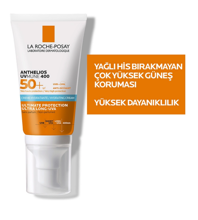 La Roche Posay Anthelios UVMune SPF50+ Nemlendirici Güneş Kremi 50 ml