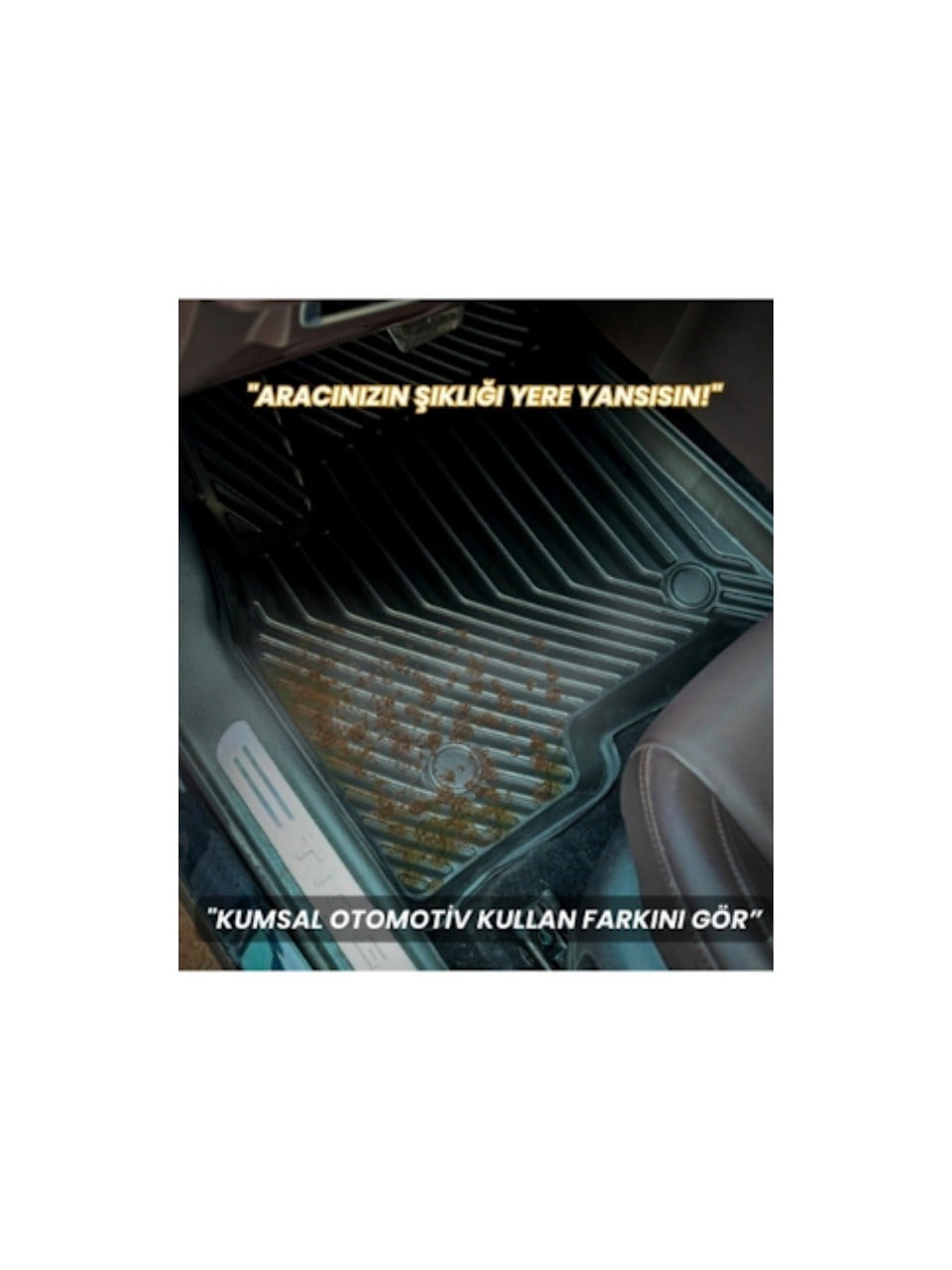 Audi A4 2008 Sonrası Uyumlu 3D Kauçuk Oto Paspas – Premium Seri