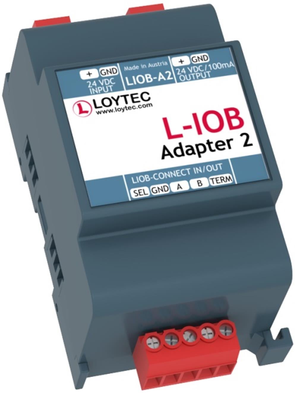 LoytecLIOB-A2Loytec LIOB-A2 L‑IOB Adapter 2 To Split the LIOB‑Connect Bus Using 4-Wire CablesPower Supply ve Aksesuarlar