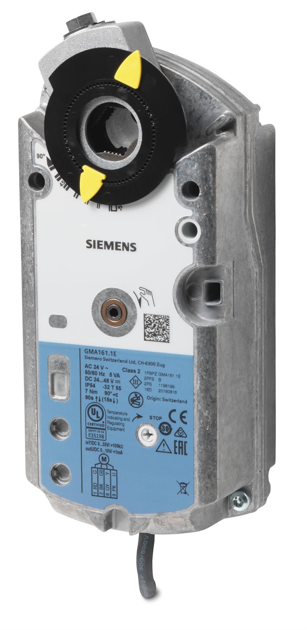 SiemensGMA161.1E Siemens GMA161.1E Rotary Tip Hava Damper Motoru Rotary Hava Damper Motorları