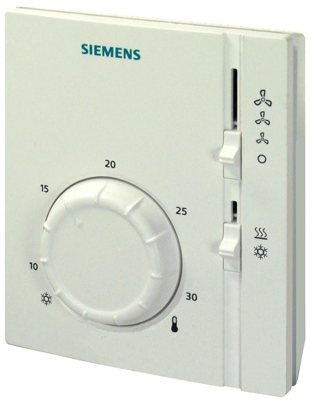 SiemensRAB11Siemens RAB11 Mekanik Kablolu Fan Coil TermostatıMekanik Fan Coil Termostatları