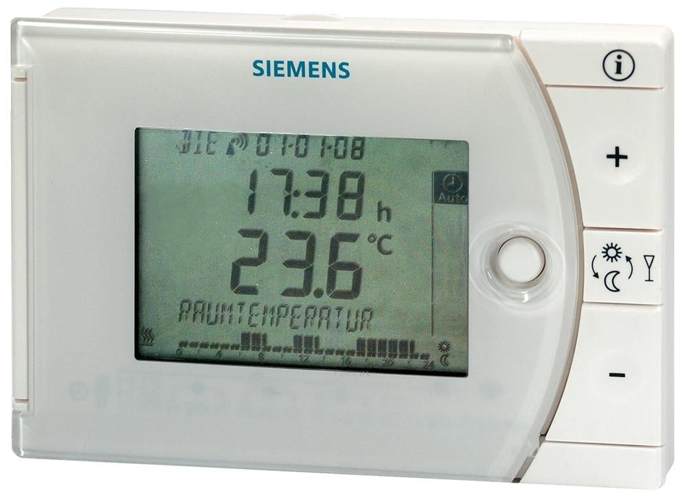 SiemensREV24Siemens REV24 Dijital Haftalık Programlı Oda TermostatıDijital Kablolu Oda Termostatları