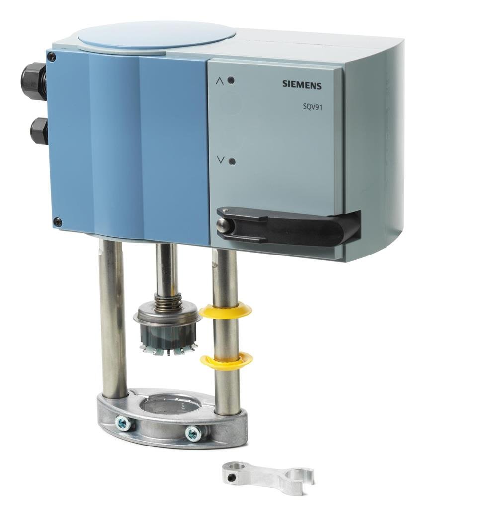 SiemensSQV91P40Siemens SQV91P40 Kombine Balans Vana Motoru AC/DC 24 V, 3P / DC 0…10 V / DC 4…20 mA, 1100 NKombine Dinamik Balans Vanası Motorları