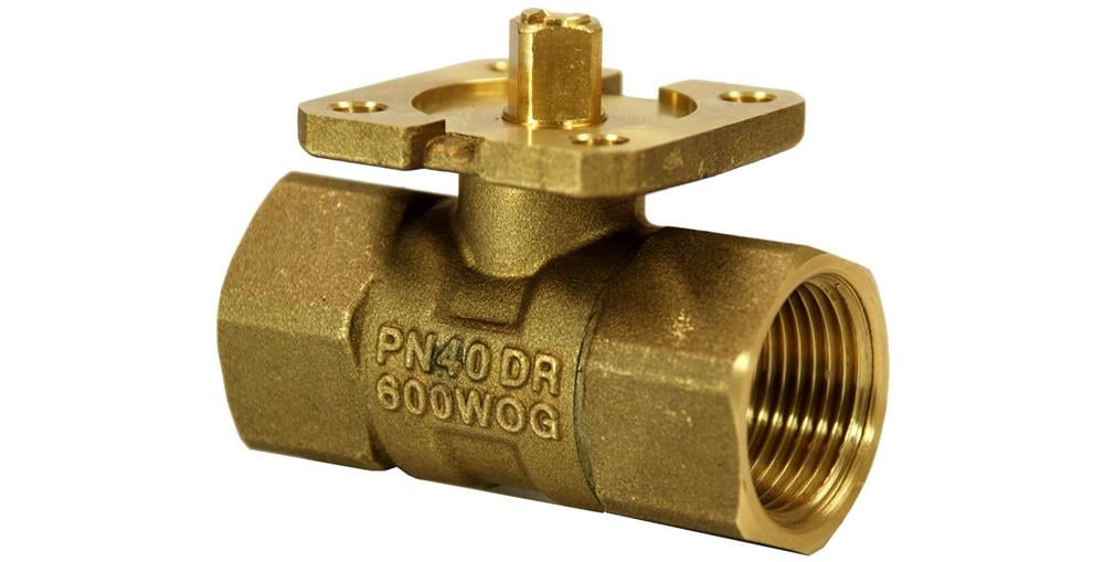 SiemensVAI61.20-10Siemens VAI61.20-10 2 Yollu Küresel Tip İç Dişli Vana Gövdesi, DN20 (3/4