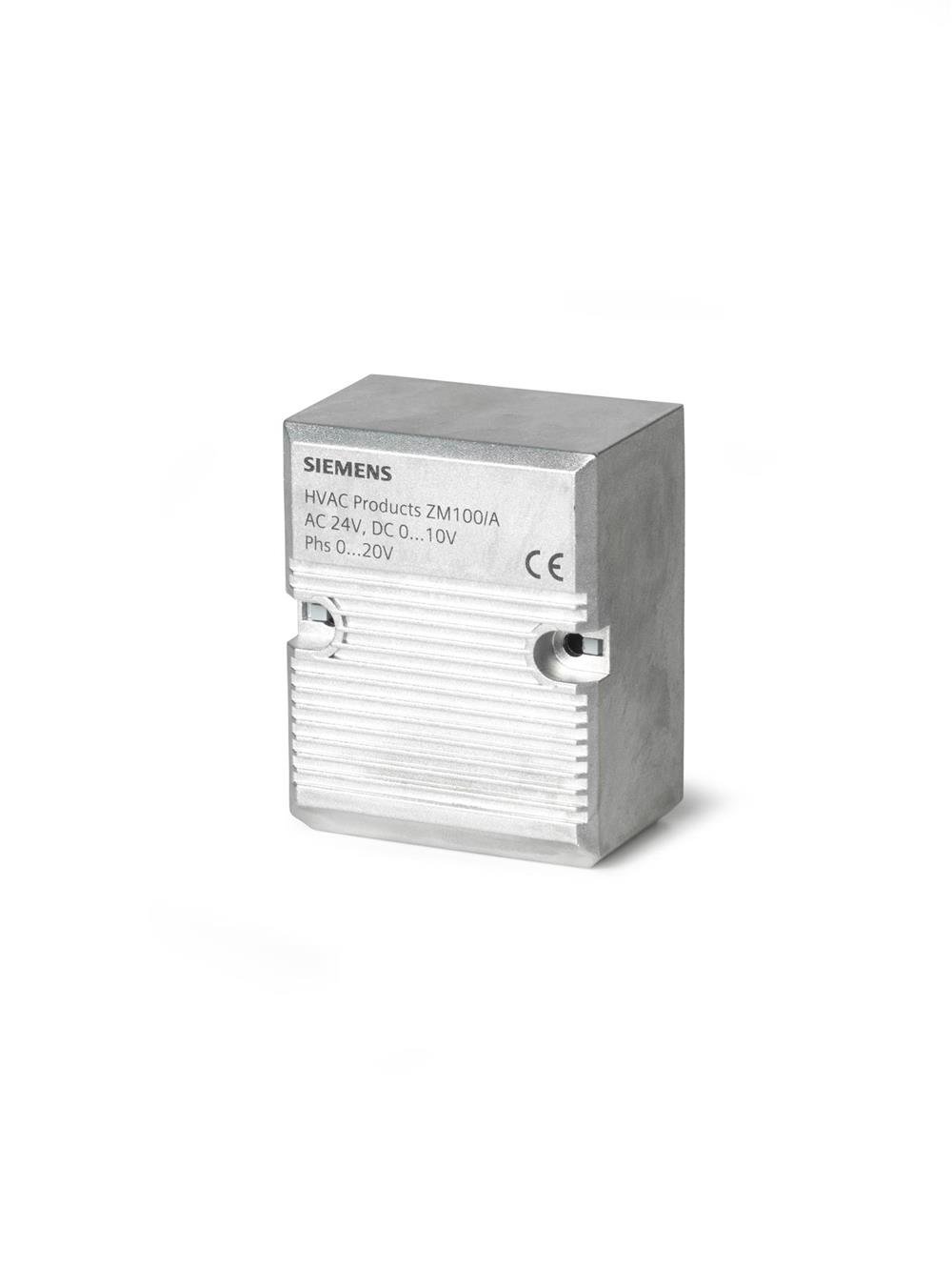 SiemensZM100/ASiemens ZM100/A Manyetik Aktüatörlü Vanaların Kontrolü için Terminal MuhafazasıManyetik Vanalar