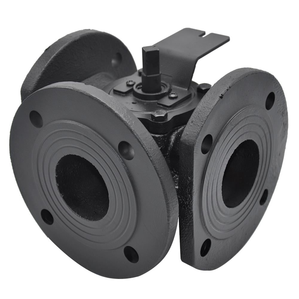 SyntechFRV316.125Syntech FRV316.125 DN125 3 Yollu Rotary Tip Flanşlı Vana Gövdesi, DN125 (5''), PN163 Yollu Vana Gövdeleri