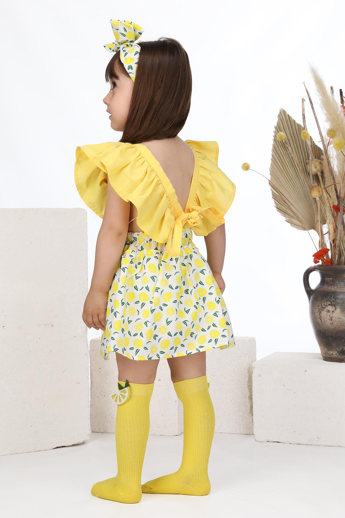 Limon Desen Salopet Model