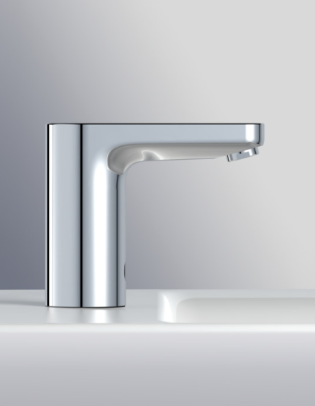 Ceraplus Sensörlü Lavabo Bataryası-Chrome-Elektrikli Tek Su Girişli