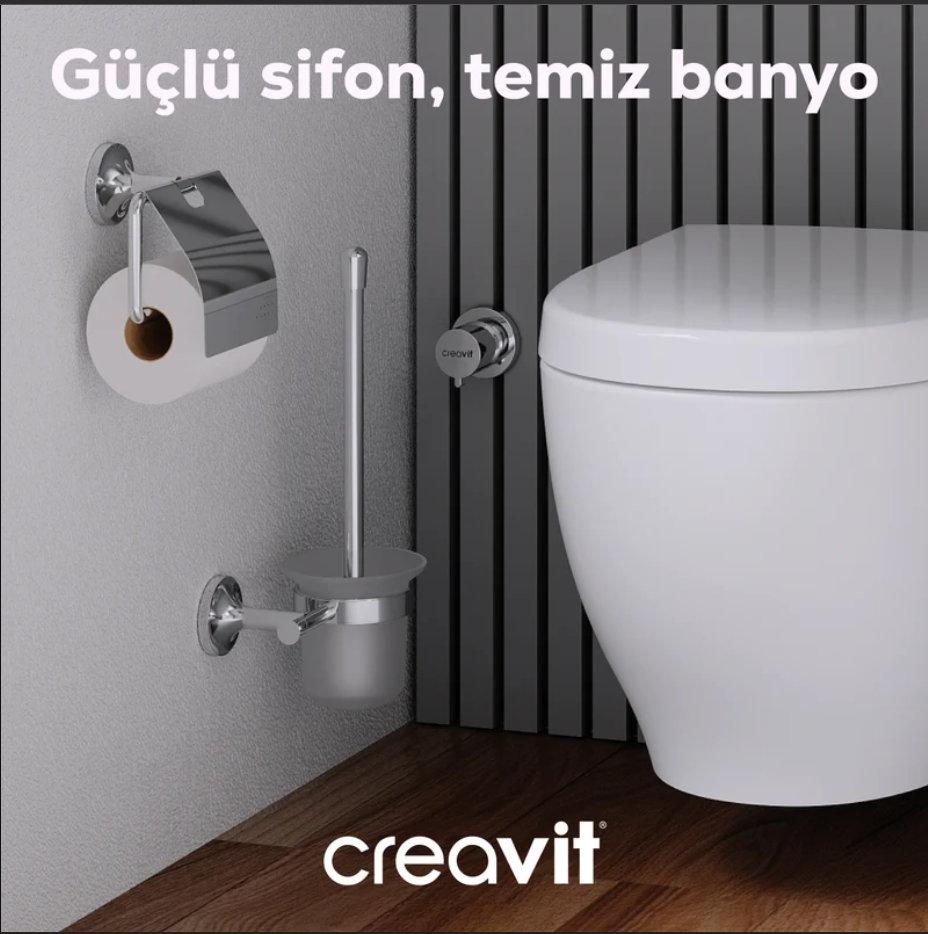 Creavit AC90L 1/2'' Aç-Kapa Ara Kesme Valfi