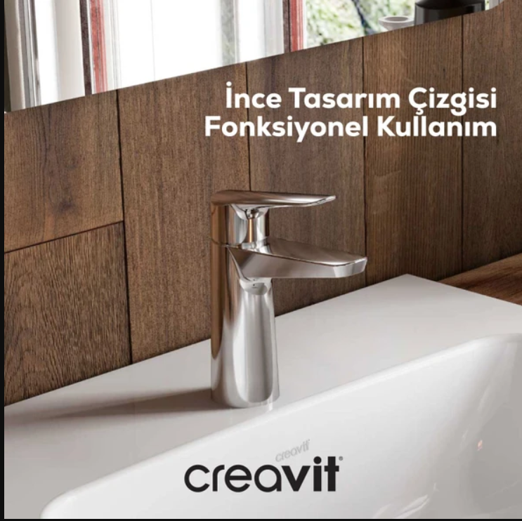 Creavit Bevel Lavabo Bataryası