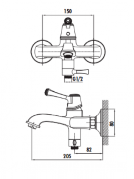 Creavit Elegant Banyo Bataryası (Siyah-Altın)