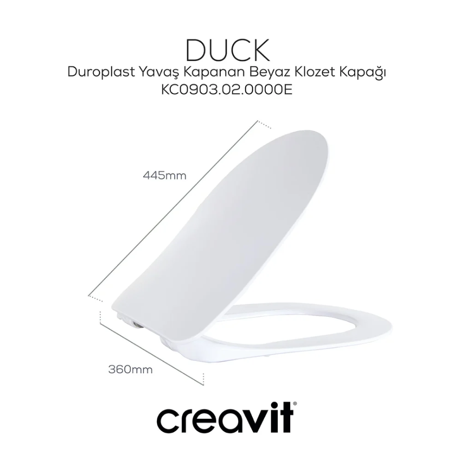 Creavit Free Asma Klozet + Kapak