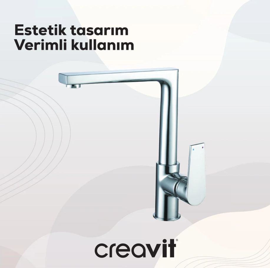 Creavit Sharp Mutfak Armatürü