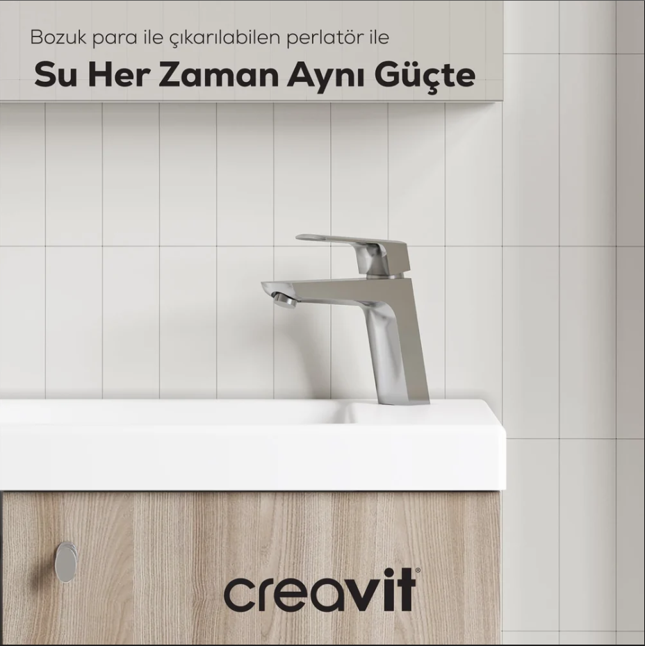 Creavit Slope Lavabo Bataryası