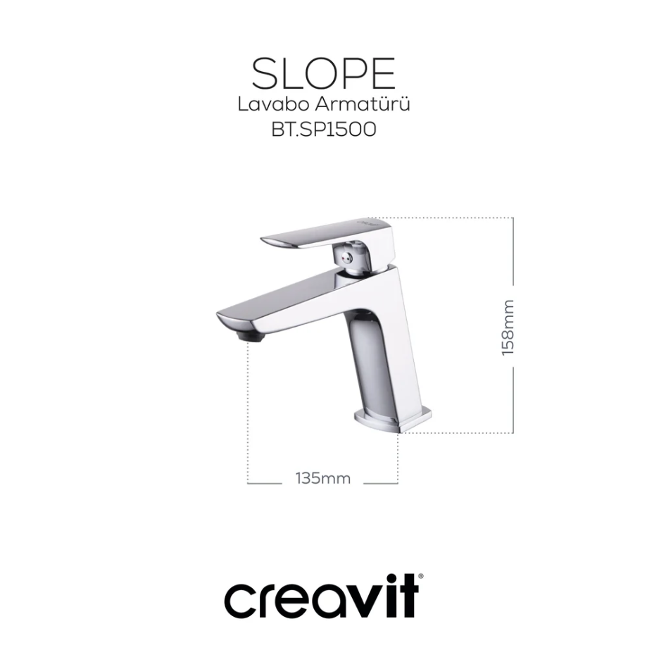 Creavit Slope Lavabo Bataryası