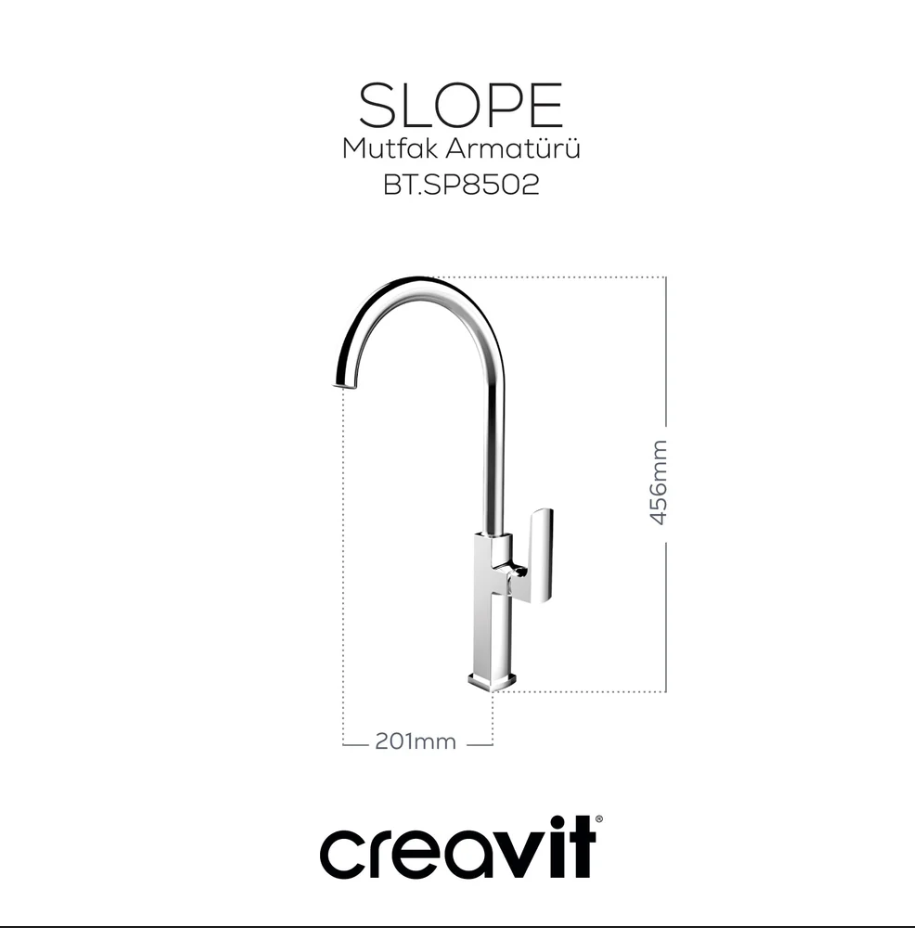 Creavit Slope Mutfak Armatürü